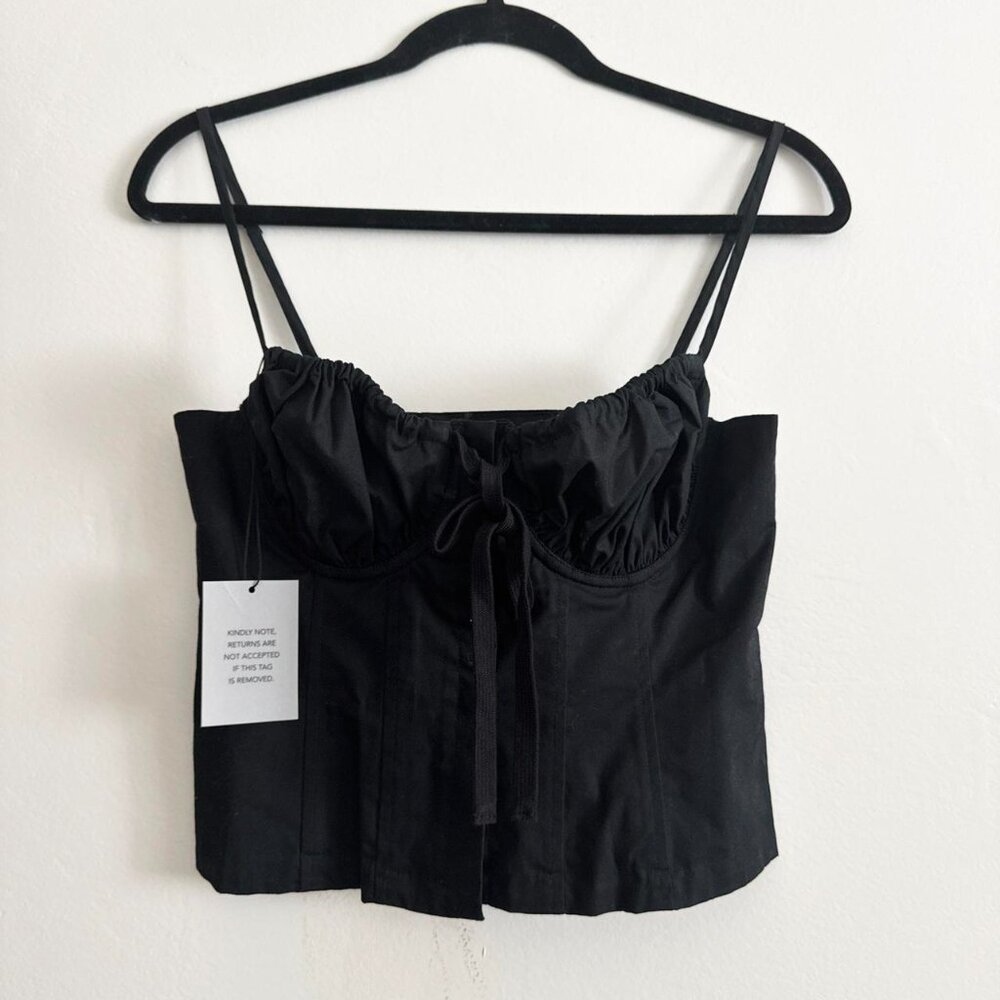 Lovers and Friends Maci Top in black, Size S (NWT)